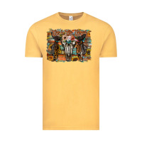 Vintage Mustard cant be tamed Vintage Tee - RacoonDesign