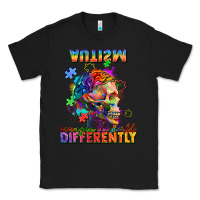Black Autism seeing in the world differently Classic Tee - FaDigitalArtStudio