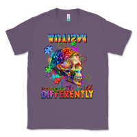 Lavender Autism seeing in the world differently Classic Tee - FaDigitalArtStudio