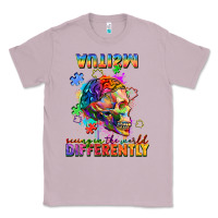 Lilac Autism seeing in the world differently Classic Tee - FaDigitalArtStudio