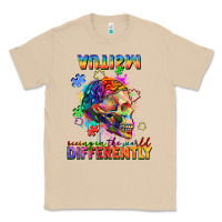 Mushroom Autism seeing in the world differently Classic Tee - FaDigitalArtStudio