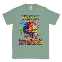 Sage Autism seeing in the world differently Classic Tee - FaDigitalArtStudio