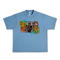Pebble Blue oh snap Urban Heavy Tee - RacoonDesign