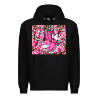 Black nobody fights alone Premium Hoodie - AdoDesignShop
