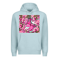Blue Mist nobody fights alone Premium Hoodie - AdoDesignShop