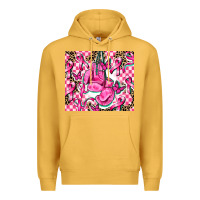 Mustard nobody fights alone Premium Hoodie - AdoDesignShop