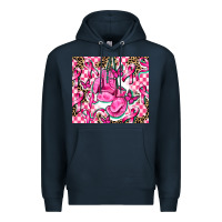 Navy nobody fights alone Premium Hoodie - AdoDesignShop