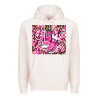 Pale Pink nobody fights alone Premium Hoodie - AdoDesignShop