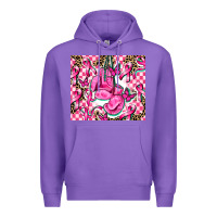 Purple nobody fights alone Premium Hoodie - AdoDesignShop
