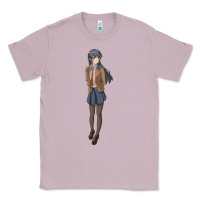 Lilac mai sakurajima Classic Tee - DesigneFamous