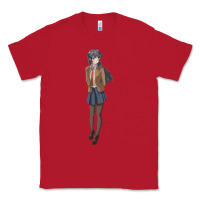 Red mai sakurajima Classic Tee - DesigneFamous