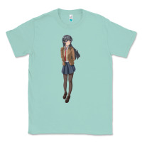 Seafoam mai sakurajima Classic Tee - DesigneFamous