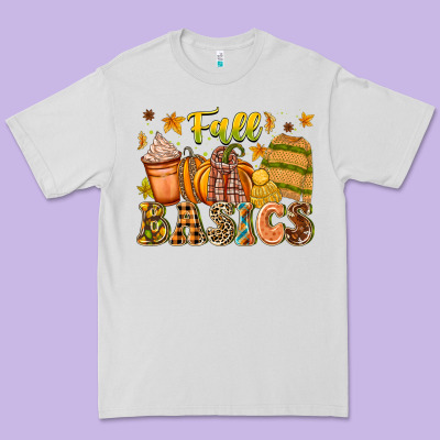 Fall Basics Premium Tee Designed By Cowhidedigitalart
