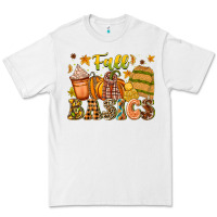 White Fall Basics Premium Tee - CowhideDigitalArt
