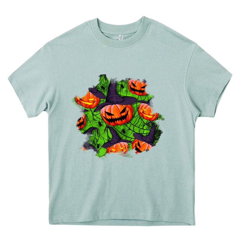 Halloween Pumpkin Patch Heavy Core Tee by BundleAndBundleShop | Teevron
