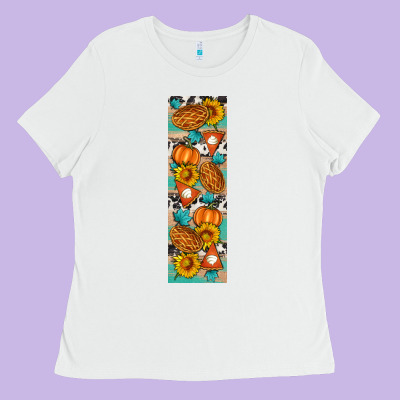Fall Pie Ladies Tee Designed By Artiststas