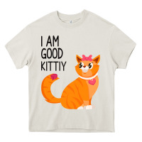 Cream I Am Good Kittiy Heavy Core Tee - Bettercallsaul