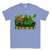 Colony Blue feeling lucky with gnomes on truck Classic Tee - FaDigitalArtStudio