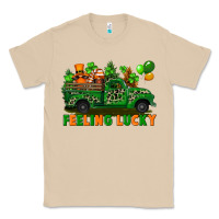 Mushroom feeling lucky with gnomes on truck Classic Tee - FaDigitalArtStudio