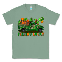Sage feeling lucky with gnomes on truck Classic Tee - FaDigitalArtStudio