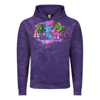 Cloud Purple aloha stitch Vintage Hoodie - AdoDesignShop