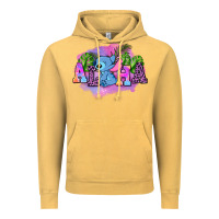 Vintage Mustard aloha stitch Vintage Hoodie - AdoDesignShop