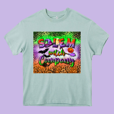 Salem Witch Company Tumbler Heavy Core Tee Designed By Bundleandbundleshop