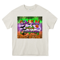 Cream salem witch company tumbler Heavy Core Tee - BundleAndBundleShop