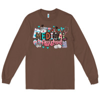 Chestnut medical assistant Long Sleeve Tee - BarkalooDesign