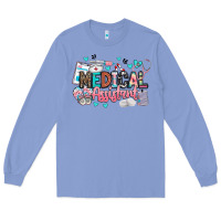 Colony Blue medical assistant Long Sleeve Tee - BarkalooDesign