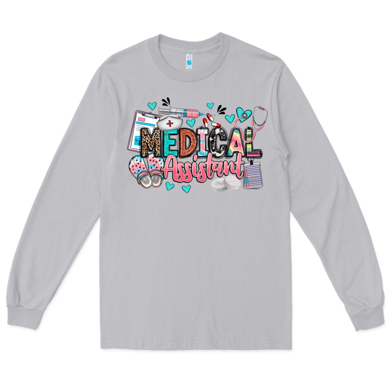 Medical Assistant Long Sleeve Tee by BarkalooDesign | Teevron