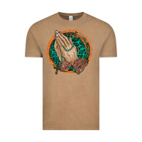 Vintage Coffee god bless you Vintage Tee - RacoonDesign