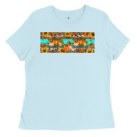 Baby Blue Fall Sweet Fall Ladies Tee - Artiststas