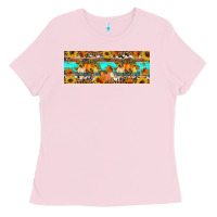 Bubblegum Pink Fall Sweet Fall Ladies Tee - Artiststas