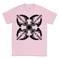 Bubblegum Pink trippy psychedelic rave sacred geometry Classic Tee - DesigneFamous