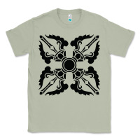 Matcha trippy psychedelic rave sacred geometry Classic Tee - DesigneFamous