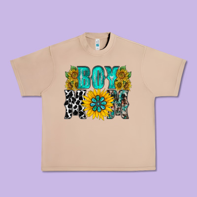 Boy Mom Urban Heavy Tee Designed By Racoondesign