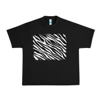 Black zebra background Urban Heavy Tee - RanaPortraitStore