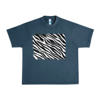 Midnight Navy zebra background Urban Heavy Tee - RanaPortraitStore