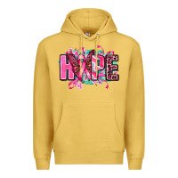 Antique Gold hope with butterfly's Premium Hoodie - AdoDesignShop