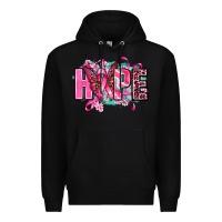 Black hope with butterfly's Premium Hoodie - AdoDesignShop