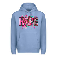 Colony Blue hope with butterfly's Premium Hoodie - AdoDesignShop