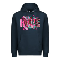 Navy hope with butterfly's Premium Hoodie - AdoDesignShop
