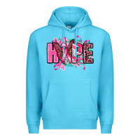 Ocean Blue hope with butterfly's Premium Hoodie - AdoDesignShop