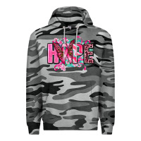 Slate Camo hope with butterfly's Premium Hoodie - AdoDesignShop