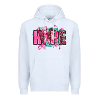 White hope with butterfly's Premium Hoodie - AdoDesignShop