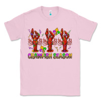 Bubblegum Pink Crawfish season mardi gras Classic Tee - BundleAndBundleShop