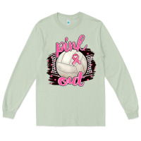 Matcha Pink Out Volleyball Long Sleeve Tee - BarkalooDesign