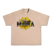 Burro girls mama sunflower Urban Heavy Tee - RacoonDesign