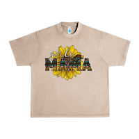 French Oak girls mama sunflower Urban Heavy Tee - RacoonDesign